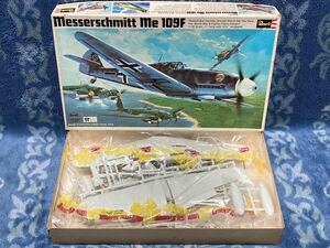 即決 レベル 1/32 Messerschmitt Me 109F ドイツ空軍 メッサーシュミット 未組立て 貼箱 Revell プラモデル 当時物 希少 絶版