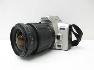 3740 カメラ祭 MINOLTA ミノルタ フィルムカメラ 360si ズームレンズ付 TAMRON タムロン 28-80mm f3.5-5.8 中古 動作未確認