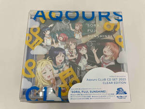 Aqours CD ラブライブ!サンシャイン!! Aqours CLUB CD SET 2023 CLEAR EDITION【初回限定生産】(4Blu-rayDisc付)