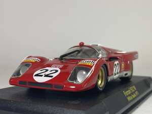 [リアウィング欠損] フェラーリ Ferrari 512 M 300km Imola 1971 1/43 - アシェット Hachette