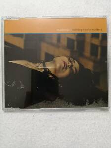 【廃盤CDシングル】Madonna Nothing Really Matters CD2 CD-maxi 独オリジナル　マドンナ　ナッシング・リアリー・マターズ