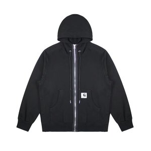 CARHARTT カーハート x Sacai サカイ パーカー フード付き ジャケット 長袖 ブラック M 中古 TN 1