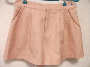 assk2-1039☆■CECIL Mc BEE■/セシルマクビー　ショートパンツ　ボトムス　パンツ　ピンク系　Sサイズ　日本製