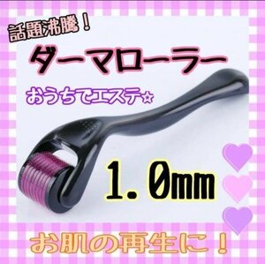 ダーマローラー1.0mm 2個セット 肌再生 肌ケア 美顔ローラー