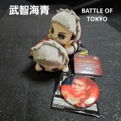 武智海星BATTLE OF TOKYO ひとやすみマスコット 缶バッチセット