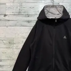 【アディダス】adidas 最高デザイン ワンポイントロゴ ジャージ パーカー