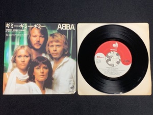 ♭♭♭EPレコード ABBA GIMME! GIMME! GIMME! THE KING HAS LOST HIS CROWN