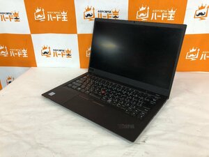 【ハード王】1円～/ノート/Lenovo ThinkPad X1Carbon 20KH004UJP/Corei5-8250U/8GB/ストレージ無/12058-G31