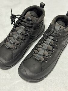 27cm 黒 キーン シティズン KEEN M-Citizen KEEN LTD WP MNS BLACK US9 新品未使用 防水 靴 シューズ