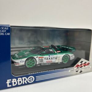 EBBRO 1/43 TAKATA DOME NSX 2004 #18 Suzuka 1000km エブロ 童夢 HONDA NA2 鈴鹿 ミニカー モデルカー