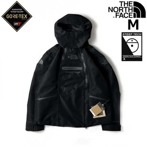 売切り【正規新品】THE NORTH FACE◆RMST STEEP TECH GORE-TEX WORK JACKET マウンテンジャケット US限定 アウトドア(M)黒 180915-275