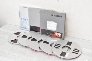 【 G 】1301 SONY QUANTEGY maxell メタルリール 5枚まとめ