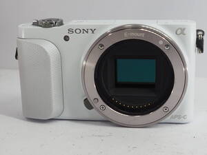 ★バッテリー欠品★動作未確認★ ソニー SONY α NEX-3N ホワイトボディ ジャンク ＃A1730