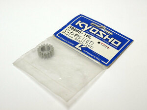 【M1338G】京商 39666-16L ピニオン ギヤ L（16T）新品（RC ラジコン 希少 スペア パーツ GP スーパー テン 10 FW）