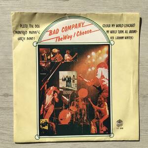 BAD COMPANY THE WAY I CHOOSE タイ盤　THAILAND