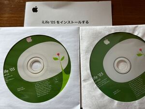 Apple iLife05 インストールCD DVD Install Mac