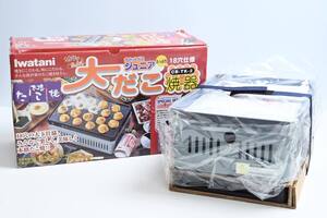 6)21.1259 未使用 Iwatani 大だこ焼器 CB-TK-2 18穴仕様 グリルプレート たこ焼き 