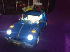 MOC LEGO レゴ クリエイター 10252 互換 フォルクスワーゲンビートル LED ライト キット DL091