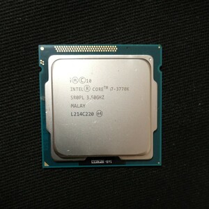 インテルCore i7 3770k付属品なし