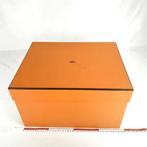 HERMES エルメス 空箱 098 bis BOX ボックス ケース 空き箱 保存箱 バッグ 鞄 39×31×22cmオレンジ ピコタンMM 付属品 