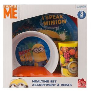 🌟ミニオンズ/お皿とカップとボウルの食器セット/MINIONS/DESPICABLE ME/MEALTIME SET/ミールタイム・セット