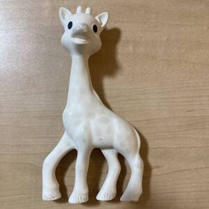 中古　キリンのソフィー 赤ちゃん　歯がため おもちゃ フランス Vulli SOPHIE LA GIRAFE　天然ゴム製