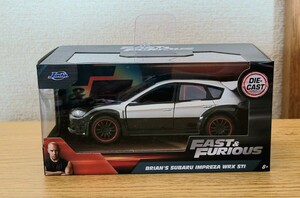 FURIOUS ミニカー JadaToysJADATOYS 1/32 ワイルドスピード IMPREZA WRX Sti JADA FAST