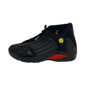 ナイキ NIKE スニーカー 28 311832-010 AIR JORDAN 14 RETRO LAST SHOT BRED 黒×レッド 靴