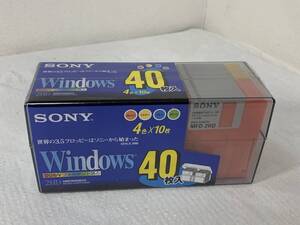 ★ラスト！新品、未開封　SONY　ソニー　フロッピーディスク　40枚入り　Windows　MFD-２HD