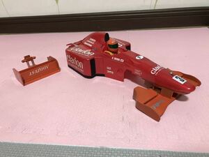 送料無料　1/10 クラリオンカラー F1 塗装済　フォーミュラカー　ラジコンボディ タミヤ TAMIYA FORMULA CAR clarion F103