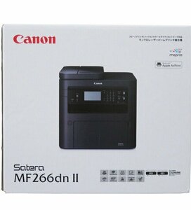 【新品未開封・純正トナー付属・メーカー保証付】●Canon A4モノクロレーザーFAX複合機(ファクス/コピー/スキャナ) Satera MF266dn II●