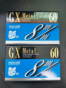 2個　メタルテープ GX METAL P6-60GXM