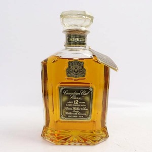 1円~Canadian Club（カナディアンクラブ）12年 クラシック 40％ 750ml S24K110029