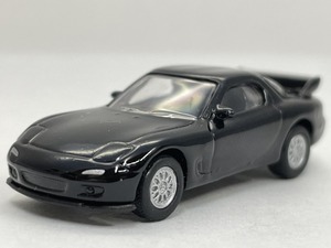 ■★サークルＫサンクス　MAZDA（マツダ） ミニカーコレクション　RX-7 SPIRIT R (FD3S)（1/100）（ブラック/KYOSHO） 