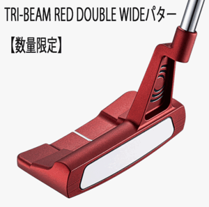 新品■オデッセイ■数量限定■2024.7■TRI-BEAM RED■DOUBLE WIDE■34.0■闘志を燃やす赤いヘッド■正規品■1円～