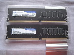 team DDR4 2400 8GB 2枚 (16GB)