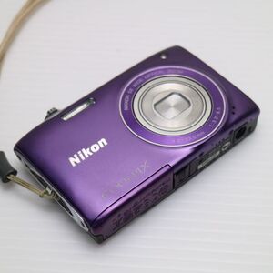 美品 COOLPIX S3100 ファインパープル 即日発送 デジカメ Nikon デジタルカメラ 本体 あすつく 土日祝発送OK