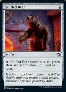 MTG ■無/英語版■ 《熊の剥製/Stuffed Bear》イニストラード真夜中の狩り MID