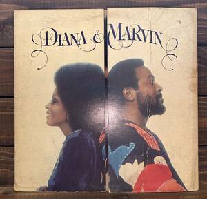 US盤 Diana Ross & Marvin Gaye / DIANA & MARVIN (LP) M803V1 ダイアナ & マービン　