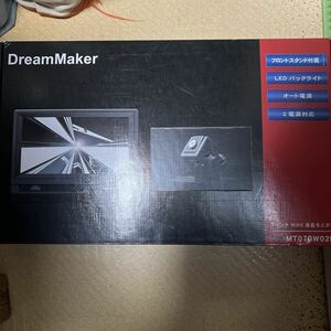 Dream Maker ドリームメーカー 7インチワイドモニター 中古品 ジャンク品