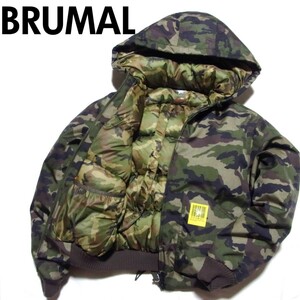 新品 R13 BRUMAL ブルーマル 迷彩 カモフラ ダウン ボンバー ジャケット XS