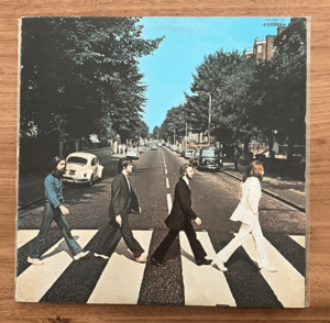 ビートルズ　アビーロード　THE BEATLES ABBEY ROAD 国内盤　赤盤　AP-8815 レコード LP 