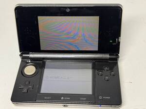 Nintendo 任天堂 ニンテンドー 3DS CTR-S-JPN-C0 ブラック 初期化済み