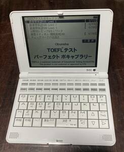 セイコー電子辞書 SL900X 広辞苑・英和活用台辞典・和英大辞典・英英類語・人文社会37万語・リーダーズ英和他