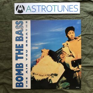 美盤 良ジャケ 激レア 1991年 英国オリジナル盤 ボム・ザ・ベース Bomb The Bass LPレコード The Air You Breathe: Tim Simenon, 鈴木賢司