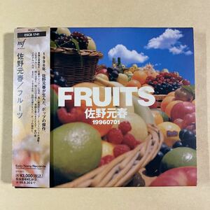 佐野元春 1CD「フルーツ」