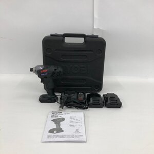 RYOBI リョービ 充電式インパクトドライバー BID-1805 付属品 ケース付き 通電○【CLAP3005】