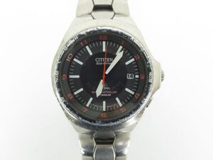 シチズン CITIZEN　アテッサ　エコドライブ　腕時計　電波ソーラー　A412-T003265Y　黒文字盤　お洒落な　シルバーカラー　I08