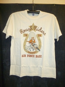 トイズマッコイ　Tシャツ（M)　Rough Riders（アイボリー）