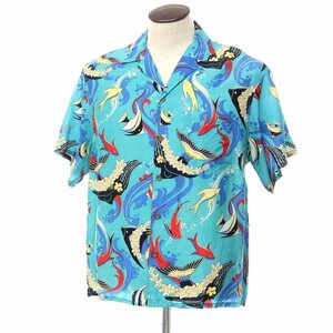 【中古】パタゴニア patagonia PATALOHA パタロハ 1986年 エンゼルフィッシュ柄 アロハシャツ【L】